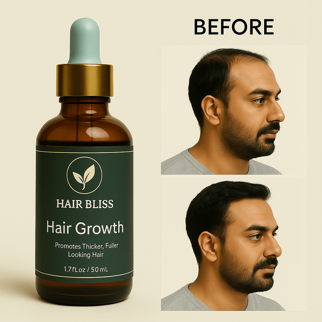 Hair Growth Serum Organic Hair Serum Hair Bliss